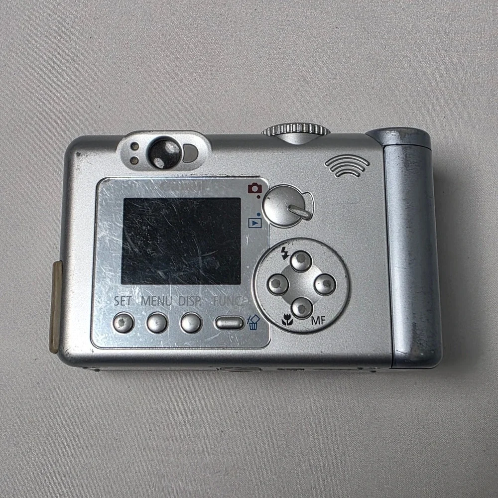 Canon PowerShot A60 Digital Camera 2.0MP 3x Zoom Y2K Vintage TESTED WORKS READ
